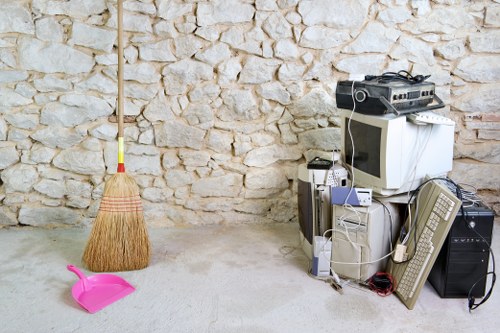 Eco-friendly disposal practices during garage clearance