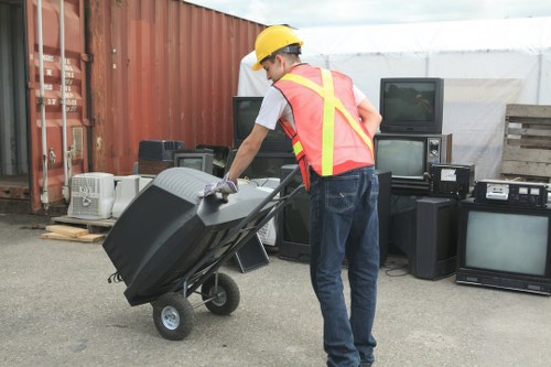 Responsible disposal and recycling of cleared items
